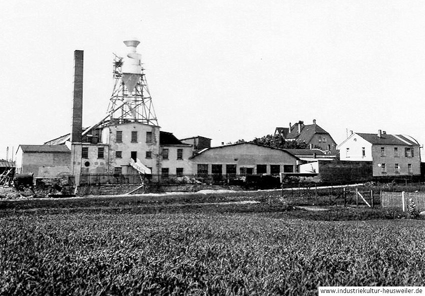 Fabrikgelände der Firma Geissler in den 1930er Jahren.